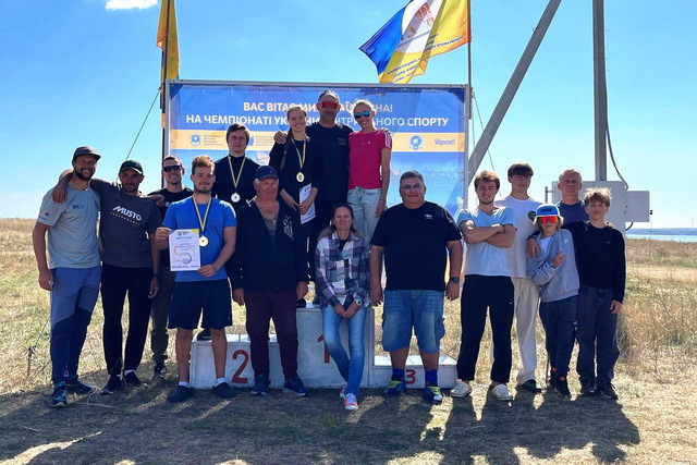 Спортсмени з Дніпра вибороли ще 3 медалі на чемпіонаті України з вітрильного спорту