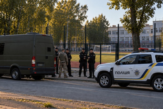 Мужчину преследовали на стадионе гимназии №121 в Днепре: В Днепропетровском ТЦК отреагировали на инцидент
