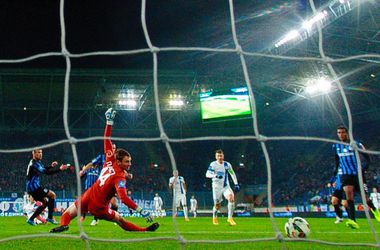 Гол Калинича. Фото ФК «Днепр» добыл волевую победу над «Черноморцем»