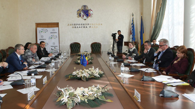 Вилкул, Принц Лоран Бельгийский и Президент АЕР обсудили привлечение технологий и финансирования для решения экологических проблем Днепропетровска