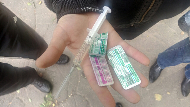 Прекурсори для виготовлення метамфетаміну вилучені в Дніпрі