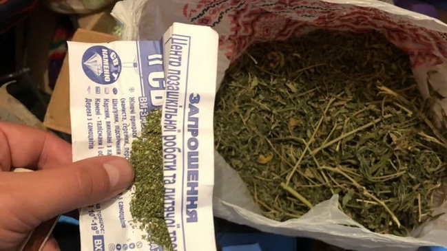 В Каменском правоохранители изъяли полкилограмма марихуаны