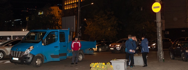 В Днепре возле «Меноры» мужчина умер за рулем