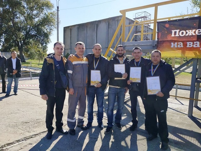 Приборкувачі вогню: команда Придніпровської ТЕС виборола першість серед пожежних підрозділів ДТЕК Енерго