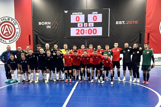 Футзалисты Днепра разгромили соперников из Запорожья