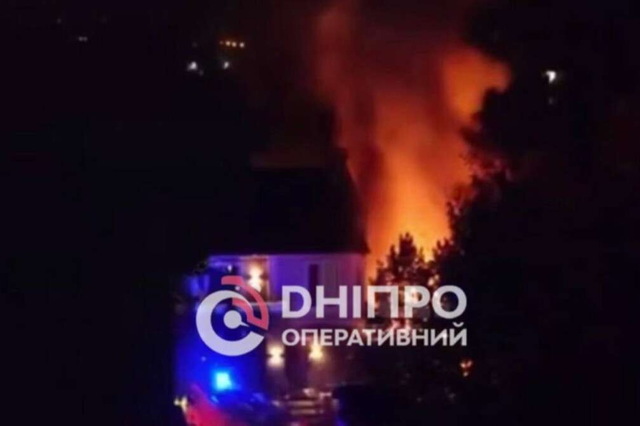 В Днепре в элитном ЖК вспыхнул пожар