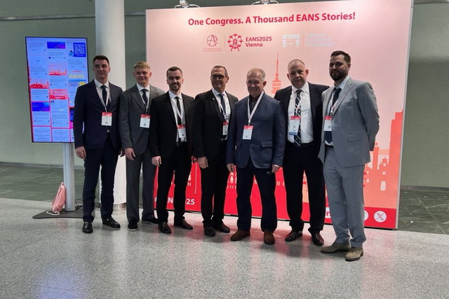 Лікарі лікарні Мечникова гідно представили Дніпро та Україну на Європейському конгресі нейрохірургів