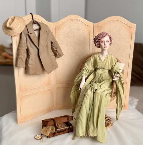 Майстриня з Дніпра зробила приголомшливу лялькову композицію для міжнародної виставки