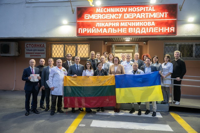 Представительная делегация Литвы посетила Днепр