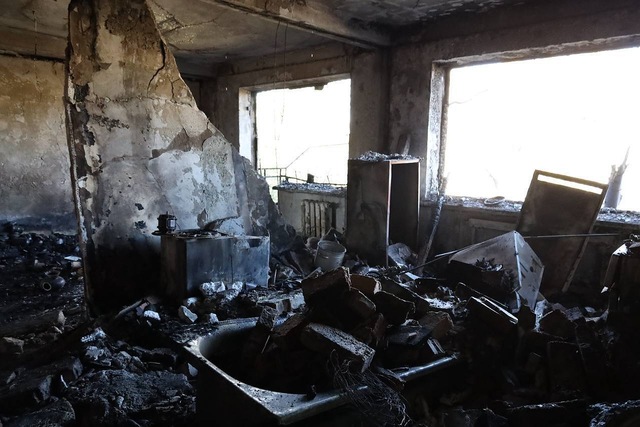 Спасатели потушили пожары на месте вражеской атаки в Шахтерском