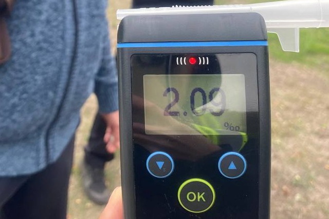 2,09 промилле: Пьяный водитель Volkswagen совершил ДТП на Криворожском шоссе