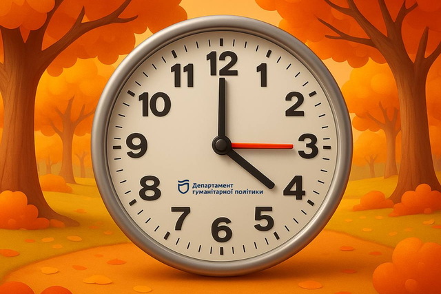 На этой неделе переведут стрелки часов