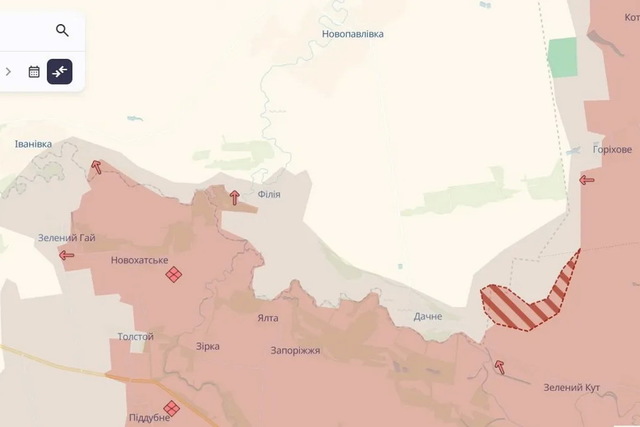 Враг продвинулся возле Филии и Калиновского в Днепропетровской области - DeepState