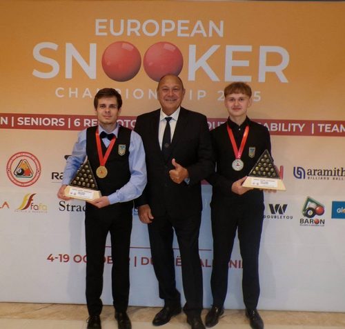 Днепрянин стал победителем на чемпионате Европы по снукеру