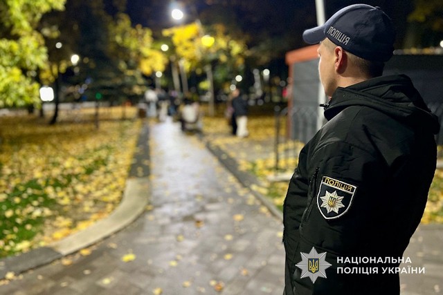 В центральной части Днепра полиция увеличила количество патрулей