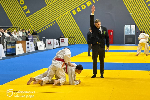 В Днепре прошли Всеукраинские соревнования по дзюдо «Патриот»