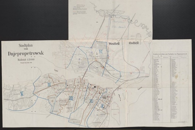 Исследователи обнаружили редчайшую карту нашего города, которую составили оккупанты