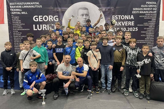 Юные борцы из Самара и Кривого Рога стали призерами турнира по греко-римской борьбе в Эстонии