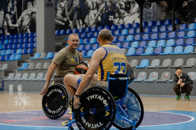 У Дніпрі пройшло перше тренування нової баскетбольної команди