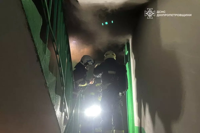 На вулиці Велика Діївська горіла багатоповерхівка