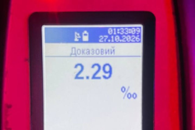 Патрульні виявляють нетверезих водіїв мопедів та скутерів