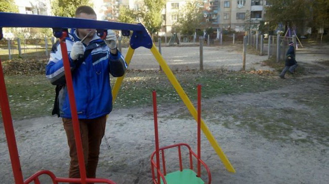 В Каменском снова орудуют вандалы