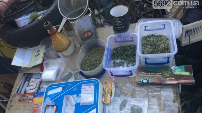 В Каменском правоохранители провели обыск у наркофермера