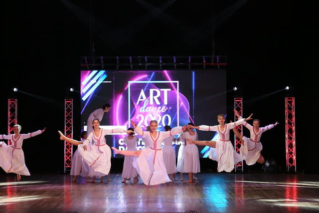 Каменчанки стали призерами первого тура чемпионата Украины по хореографическому искусству