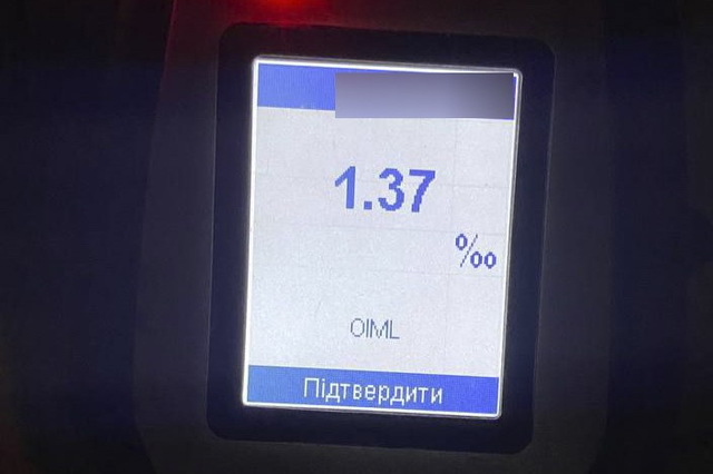 Без документів та у стані сп’яніння: Патрульні виявили мотоцикліста-правопорушника