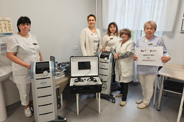 Чеські партнери відремонтували 6 реабілітаційних відділень на Дніпропетровщині