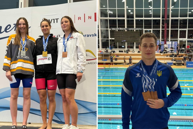 Двоє плавців з Дніпра стали призерами Гран-прі в Чехії