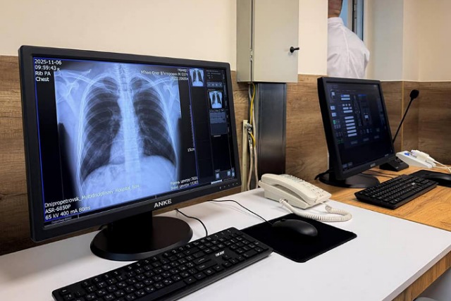 Для дніпровських ув’язнених відкрили новий рентген-кабінет