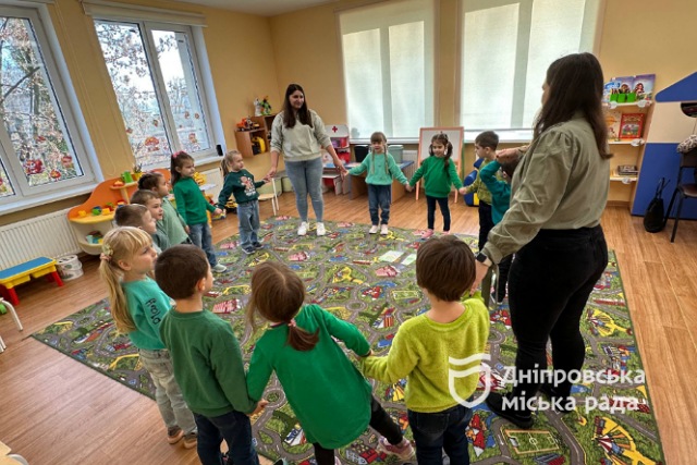 «Маленькі екогерої». У Дніпрі проводять інтегровані заняття для дошкільнят