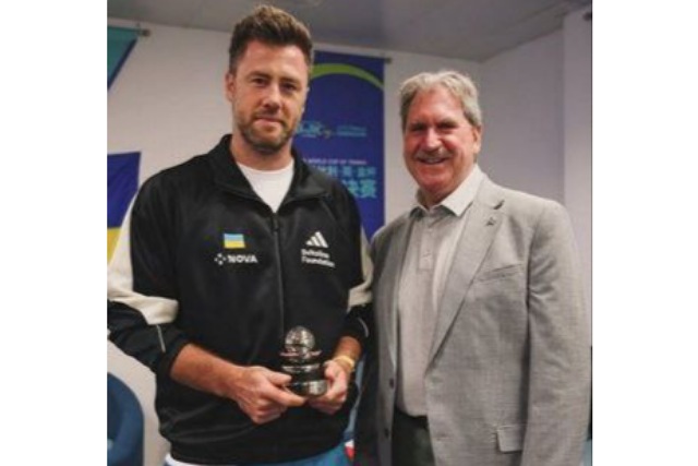 Тенісист Ілля Марченко з Кам'янського отримав нагороду від Міжнародної федерації тенісу ITF