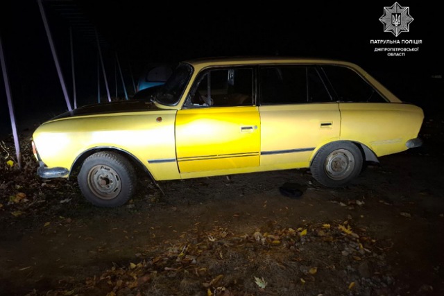 В Днепре пьяный несовершеннолетний парень пытался угнать автомобиль