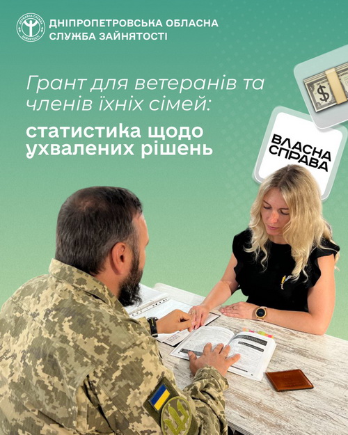 Еще 61 семья ветеранов получила гранты на развитие своего дела