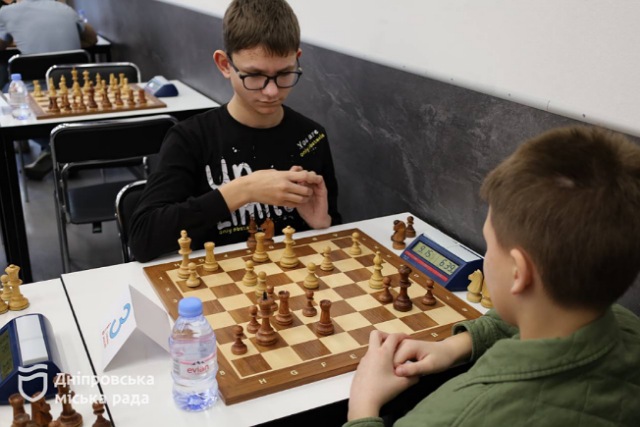 Днепр принимает командный чемпионат Украины по шахматам