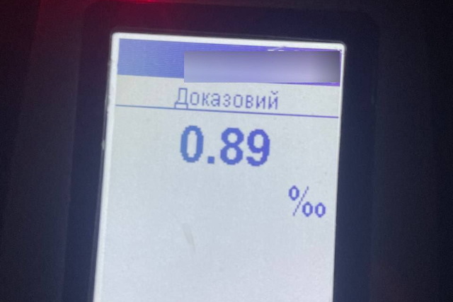 В Днепре патрульные обнаружили пьяного подростка за рулем Suzuki