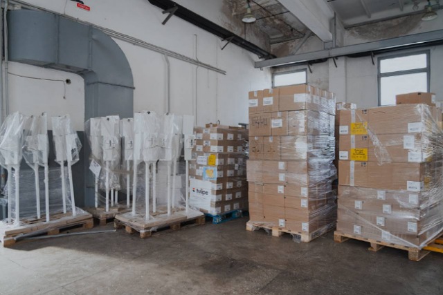 Для коммунальных медучреждений Днепропетровщины поступила очередная партия гуманитарной помощи