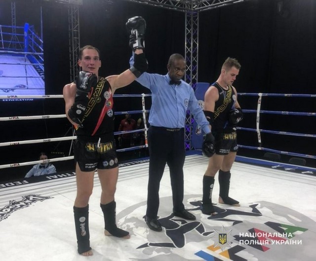 Поліцейський з Дніпропетровщини виборов срібну медаль на Чемпіонаті Європи з Муей-Тай