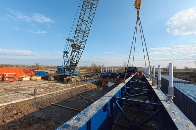 На Дніпропетровщині будують новий міст