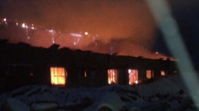 У Кам'янскому ліквідовано пожежу в цеху, площею 80 кв. метрів