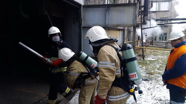 В Каменском на предприятии «Евраз Южкокс» ликвидировали условную аварию