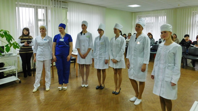 В Каменском состоялся конкурс медсестер