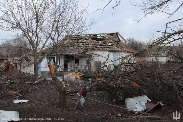 Воины Кодацкой бригады показали, как враги ровняют наши села с землей