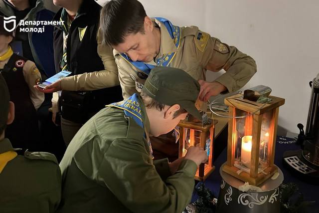 Віфлеємський Вогонь Миру у Дніпрі!