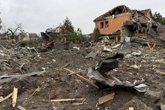 Внаслідок ворожої атаки знищено будинок головного енергетика КП «Теплоенерго»