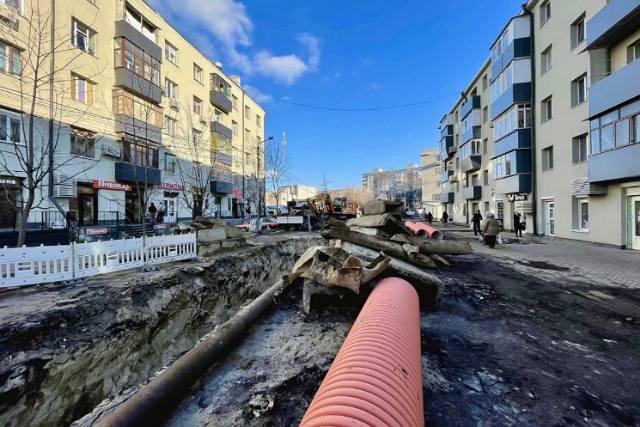 На вулиці Інженерній продовжують грандіозний ремонт – що зроблено?